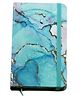 Rushabh Novelty Notebook 5703-21 Turquoise Marble design 80-Pages Ruled