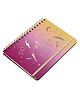 Rushabh Novelty Notebook 1802-3 Yellow with Pink  80-Pages Ruled