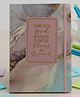 Rushabh Novelty Notebook 8800-9 Peach Marble design 80-Pages Ruled