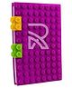 Rushabh Novelty Notebook Lego (m) Purple  Lego Dairy 100-Pages Ruled