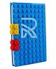 Rushabh Novelty Notebook Lego (m) Blue  Lego Dairy 100-Pages Ruled