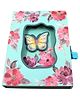 Rushabh Novelty Notebook 2206 Blue Butterfly lock dairy 96-Pages Ruled