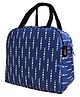 KARBD Insulated Lunch Box Bag with Aluminium Foil Insulation - Blue Colour, Marine Vibes Design