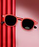 Kool kidz Colour Blocked Sunglasses - Red