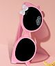 Kool kidz Bow Designed Polarized Wayfarer Sunglasses - Pink