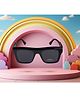 Kool kidz Solid Polarized Rectangle Sunglasses - Black