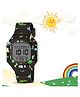 Kool Kidz Abstract Designed Digital Watch - Black