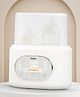BAYBEE Duowarm 10-in-1 Bottle Warmer for Baby Milk & Food | Electric Double Bottle Sterilizer & Heater with LED Touch, Timer, Auto Shut-Off, Night Light | BPA-Free Baby Bottle Warmer