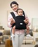 Baybee Cozynest 2-in-1 Ergonomic Baby Carrier with Hip Seat for Newborn to 12 Months | Adjustable Baby Sling Bag with Stretchable Fabric, X-Back Support & M Position Seat | Baby Kangaroo Bag