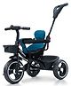Baybee Tovino 2 in 1 Convertable Baby Tricycle for Kids | Smart Balanced Baby Trikes with Parental Handle, Cushion Seat, Guardrail & Dual Storage (English Blue)