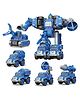 Kidology 5 in 1 Metal Outer Space Robot Action Toy