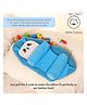NeonateCare Adjustable Grow with me fit Perfect Airflow Sweat Free Comfort Neck Pillow - Blue