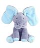 Kidology Interactive Musical Baby Elephant Plush Toy - Blue Height 33 cm