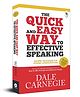 The Quick And Easy Way To Effective Speaking Reading & Learning Books, General Knowledge By Dale Carnegie Pack of 1 - English
