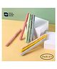 Ortis Baby Teething Teether Toys Soft Chew Straws - Pack of 4 (Color may vary)