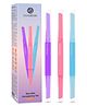 HOMEBASIC 3-Pack Glow Glide Skin-Safeguard Razors  Smooth Facial Hair & Eyebrow Grooming