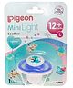 Pigeon Minilight Soother with Dino Print L Size - Blue