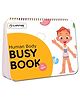 Clapstore Montessori Busy Book for Kids, Human Body Anatomy Book for Toddlers, Preshool Kindergarten Learning Activities, Autism Sensory Toys, Travel Toys, Gifts for 2-8 Years Old Girls and Boys