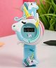 Stol'n Unicorn Designed Digital Watch - Light Blue
