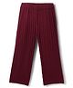 Babyhug Sweater Rib Knit Full Length Solid Woollen Pant - Brown