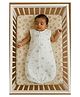 ZIKKU Baby Sleeping Sack, 100% Cotton, Wearable Blanket for Newborns and Toddlers, Lightweight, Breathable, Double Zipper- Sheep -0-6 Months