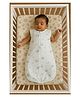 ZIKKU Baby Sleeping Sack, 100% Cotton, Wearable Blanket for Newborns and Toddlers, Lightweight, Breathable, Double Zipper - Sheep -6-12 Months