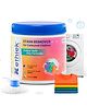Ethiek All in One Powder Detergent Booster, 400 g | Add-On Powder | Powerful Stain Remover | Protects Colours | Zero Chlorine Bleach
