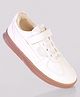 Pine Kids Velcro Closure Sneakers - Beige & Off White