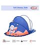 Kolar Large Mosquito Net for Baby  Astronaut Print   Bottomless Net for Infants (0-24 Months)   Safe & Easy Sleep Solution 135cm x 65cm x 65cm  Blue