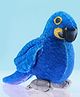 Wild Republic Rainforest Hyacinth Macaw Soft Toy Blue - Length 20 cm