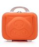NEW PINCH Hard Shell Cosmetic Bag Cute Bear Beauty Makeup Bag Organizer Cartoon Travel Suitcase Luggage Storage Bag for kids & women best for return gift (11 Inch) (orange) front design may vary