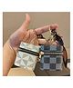 NEW PINCH Mini Pouch | Small Airpod & Coin Pouch with keychain  for Women and kids  | Earphone Case for Girls | Coin Purse | | Ideal for Gift Random Color Dispatch (pack of 2)
