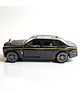 The Flyers Bay 1:32 Scale DieCast Metal Pull-Back Action Openable Doors, Lights and Music Rolls-Royce Phantom Premium Car Toy for Kids Realistic Miniature Model Gift 2+yrs Girls Boys Available (Black)