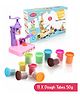 Aditi Toys Clay & Dough Play Set  Ice Cream Maker with 11 Color Creation Kit Dough Tubes (50g Each) Non-Toxic, Safe for Kids 3+ Years