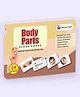 Hungry Brain Body Parts 24 Flash Cards - Multicolor