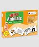 Hungry Brain Wild Animals 24 Flash Cards - Multicolor
