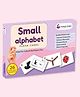Hungry Brain Small Alphabet 26 Flash Cards - Multicolor