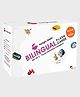 Hungry Brain Kannada & English(Transports, Animals, Fruits) Bilingual Flash Cards for Kids I 72 Real Picture Flash Cards for Babies Brain Development 3 Months to 6 Years I Preschool Study Material