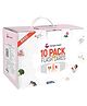 My First Pack of 10 Basic Flash Cards for Toddlers, 240 Cards - 480 Sides, Montessori, Educational, Kindergarten, Preschool Learning Activities, Gifts, Kids, 1-4 Years Babies