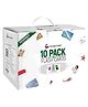 My First Pack of 10 Advance Flash Cards for Toddlers, 242 Cards - 484 Sides, Montessori, Educational, Kindergarten, Preschool Learning Activities, Gifts, Kids, 1-4 Years Babies