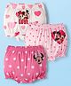 Babyhug Disney 100% Cotton Bloomers With Minnie & Friends Graphic Pack Of 3 - Multi Colour