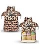 Babymoon Multifunction Mommy Bag Style Maternity Floral Print Diaper Backpack for Travel - Peach