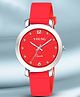 Kool kidz Colour Blocked Analogue Watch - Red