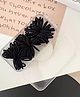 Radhya accessories Set Of 90 Solid Rubber Bands - Black