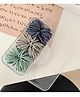 Radhya accessories Set Of 90 Solid Rubber Bands - Multi Colour