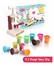 Aditi Toys Clay & Dough Play Set Ice Cream Maker White with 11 Color Creation Kit Dough Tubes (50g Each) Non-Toxic, Safe for Kids 3+ Years