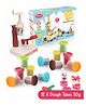 Aditi Toys Clay & Dough Play Set Ice Cream Maker White with 12 Color Creation Kit Dough Tubes (50g Each) Non-Toxic, Safe for Kids 3+ Years