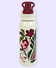 Little Surprise Box Floral Flask Bottle Maroon - 600ml