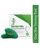 Bake Cosmetics  Jade Gua Sha Face Massage Tool for Glowing Skin, Blood Circulation & Reducing Stress--1pc