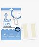 bake 2% Salicylic Acid Hydrocolloid Acne Absorbing Surface Patch XL Pimple Patches for Blackheads Removal & Pore Cleansing -Pack Of 4 Strips